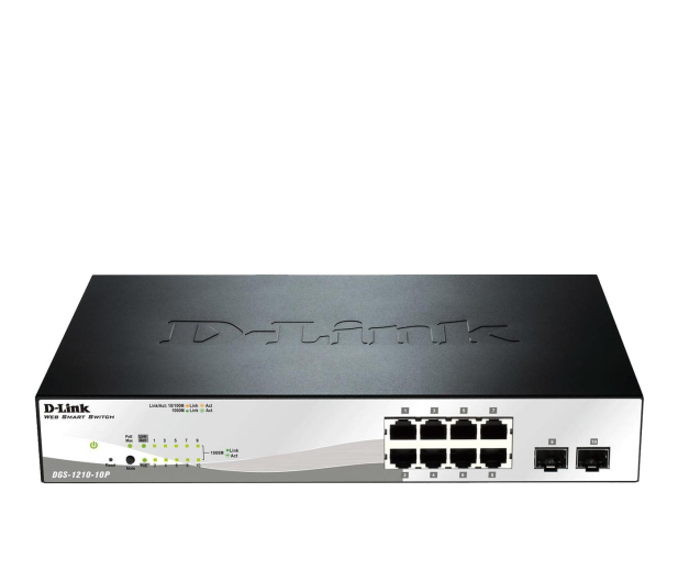 D-LINK Gigabit PoE Smart (DGS-1210-10P) - 59077 - zdjęcie